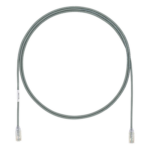 PANDUIT UTP28SP3GY – Cable de Parcheo UTP / Cat6 / 28AWG / 3.8mm / 0.91m (3 Pies) / LSZH-CM / PoE++