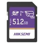 HIKSEMI by HIKVISION HS-SD-P10/512G/GUARDPRO – Tarjeta SD / 512 GB / 100 MB/s Lectura / 90 MB/s Escritura / Clase 10 U3 V30 / 3D TLC NAND / −25°C a 85°C (−13°F a 185°F)
