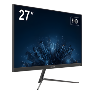 HIKVISION DS-D5027F3-2P2S – Monitor LED / 27" Full HD / 100 Hz / IPS 178° / HDMI-VGA / VESA 100x100 / Uso 24/7 / Ultra Delgado