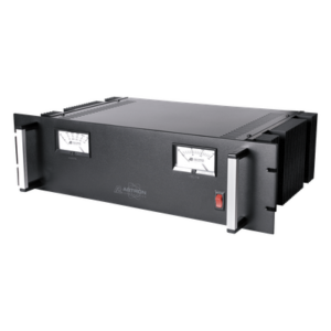 ASTRON RM-50MBB – Fuente de poder lineal regulada / 13.8VCC / 37A continua / 50A máxima / Cargador 4A / Rack 19" / 1.58 x 0.44 x 1.04 ft