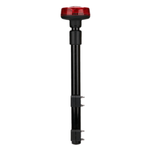 EPCOM INDUSTRIAL SIGNALING XMWL200R – Luz Telescópica LED / 9 x 3W / 25 Patrones de Destello / 10-30 VCC / 64-104 cm (25.2-40.9 in) / Resistente a Vibraciones