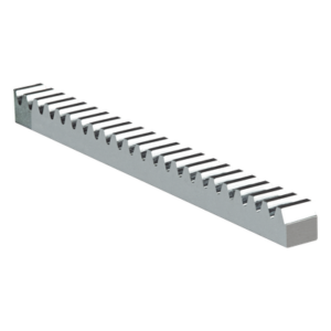 COMUNELLO 1140-0510-001 – Cremallera de Acero / 2 m (6.6 ft) de Longitud / Módulo 4 / Carga 3000 kgf / Sección 22 x 22 mm / Galvanizado Electrolítico