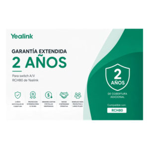 YEALINK RCH80-AMS-2YEAR – Garantia Extendida de 2 Años para Switch RCH80 de Yealink