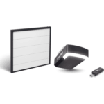ACCESSPRO KIT-DOOR-209 – KIT COMPLETO Incluye /Puerta D/ Garage / APDOOR 20x9 Pies / Imitacion madera / Insulada / Interfase ACCESSWIFI / Extension ACCESSEXTRAILC /Motor FS1000M / 1/2HP / Fuerte/Silencioso/Luz LED/Motor DC .