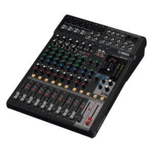 YAMAHA MG12XCV – Mezcladora de Audio / 12 Canales / 6 Entradas Micrófono-Línea / 2 Entradas Estéreo / Efectos SPX / Preamplificadores D-PRE / Phantom +48V