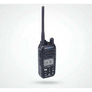 TXPROMARINE TXM52 – Radio Portátil VHF Marino / IP67 Sumergible / 5W / Dual-Watch / NRC Anti-Ruido / Luz LED de Emergencia Activada por Agua / 156-163 MHz