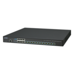 PLANET XGS-6350-12X8TR – Switch Capa 3 Administrable / 12 Puertos SFP+ 10G / 8 Puertos Gigabit / Conmutación 256 Gbps / Fuente de Alimentación Redundante AC