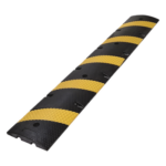 ACCESSPRO AC-183RV – Reductor de Velocidad / 183cm (6 ft) / 5 Franjas Amarillas / Hule Reciclado / 20 Toneladas
