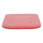 EPCOM INDUSTRIAL SIGNALING Z67DLR – Domo lateral de reemplazo / Policarbonato rojo / Compatible X67 / 0.3 m (1 pie) aprox.