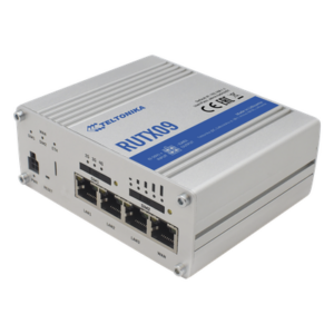 TELTONIKA RUTX09 – Router Industrial LTE 4.5G Cat 6 / 300 Mbps / 4 Puertos Gigabit / Dual SIM / GNSS / PoE / -40°F a 167°F