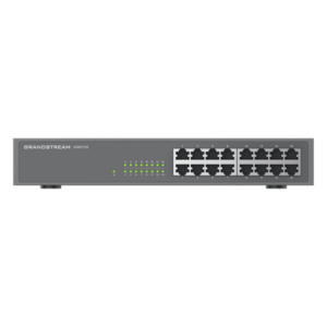 GRANDSTREAM GWN7702 – Switch No Administrable / 16 Puertos Gigabit / Capacidad 10 Gbps / 120 x 65 x 24.5 mm / 0.39 x 0.21 x 0.08 ft