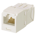 PANDUIT CJ6X88TGIW – Conector Jack RJ45 / Categoría 6A / 10GBase-T / Terminación TG / Mini-Com / 8P8C / 22-26 AWG / -10°C a 65°C