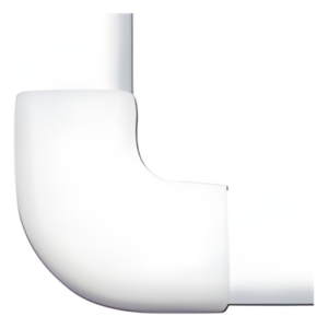 THORSMAN TMK-0812-L – Sección en "L" de PVC auto extinguible, para canaleta TMK0812 (3 piezas) (5030-02001)