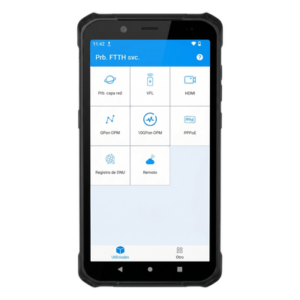 LINKEDPRO BY EPCOM LP-FO-PDA – PDA Profesional para Redes de Fibra Óptica / 2 Puertos Ethernet 2.5GB / VFL 10mW / OPM / Wi-Fi 6 / HDMI / IP65