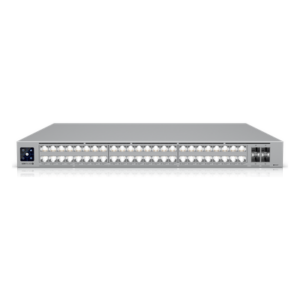 UBIQUITI USW-PRO-XG-48-POE – Switch PoE Capa 3 / 48 Puertos PoE+++ / 32 × 10 GbE + 16 × 2.5 GbE / 4 × SFP28 25 G / 1080 W / 920 Gbps Switching / 1U Rack