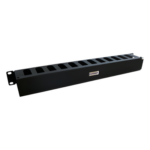 THORSMAN TH-ORG-1UR – Organizador de Cables Horizontal / 19" / 1UR / Acero Calibre 18 (1.21 mm) / Profundidad 64 mm