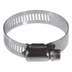 SURTEK SYS-137705 – Abrazadera sin fin / Acero inoxidable / Diámetro 3/4 a 1-1/2in / Ancho 1/2in / Tornillo hexagonal templado