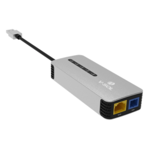V-SOL V2802U – ONU Bridge Portátil / Dual GPON/EPON / 1 Puerto RJ45 2.5 Gbps / USB 3.0 Tipo-C / Alimentación USB