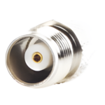 RF INDUSTRIES,LTD RFT-1241-6 – Adaptador de RF / Conector TNC Hembra a SMA Macho / Montaje en Línea / Cuerpo Bronce Niquelado / Contacto Oro / Aislante Teflón