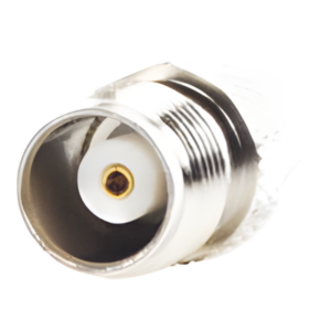 RF INDUSTRIES,LTD RFT-1241-6 – Adaptador de RF / Conector TNC Hembra a SMA Macho / Montaje en Línea / Cuerpo Bronce Niquelado / Contacto Oro / Aislante Teflón