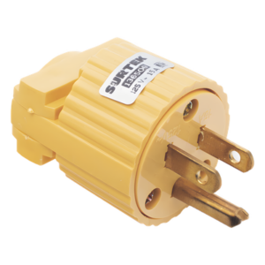 SURTEK SYS-136-509 – Clavija Aterrizada Industrial / 127 VCA / 15 A Máx. / NEMA 5-15 / 3 Polos / ABS