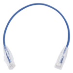 LINKEDPRO BY EPCOM LP-UT6-030-BU28 – Cable de Parcheo Slim UTP Cat6 / 30 cm (0.98 pies) / 28 AWG / Azul / 1 Gbps