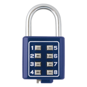 PHILLIPS-ASSA ABLOY MX2783 – Candado Digital de Combinación / Cuerpo 35 mm (1.38 in) / 4 Dígitos / Sin Llave / Gancho de Acero Cromado / Uso Cotidiano