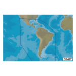 C-MAP M-SA-Y038-MS – Carta Náutica Electrónica / MAX-N+ / Caribe, Centroamérica y Sudamérica / Micro SD-Card / Compatibilidad GO, NSO EVO, NSS EVO