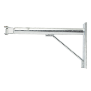 LINKEDPRO BY EPCOM LP-BDE040-D – Brazo de Extensión para Fibra Óptica / 40 cm (15.7 in) / Acero Galvanizado en Caliente / Tipo D Pequeño / 2 kg / ADSS y Mini Figura 8
