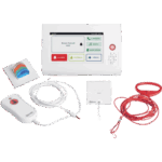 IBERNEX KIT-NX1021-ROOM – Kit de Habitación Hospitalaria IP / Terminal 7" Táctil VoIP SIP / Pulsador Cama IP67 / Luz Cuatricolor RGB / Tirador Baño Antibacteriano / PoE