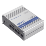 TELTONIKA RUTX12 – Router Industrial Dual LTE Cat 6 / 600 Mbps / 5 Puertos Gigabit / WiFi 5 Doble Banda / Doble SIM / GNSS / PoE / -40°F a 167°F