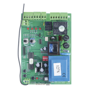 ACCESSPRO XBS-IZ-PCB – Tarjeta de Control Electrónico / Motor Corredizo 1200 RPM / Pantalla LCD / Conectividad Inalámbrica / IP44 / 110-120 VCA