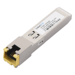 LINKEDPRO BY EPCOM LP-SFP-1G-RJ45 – Transceptor SFP a RJ45 / 10/100/1000 Mbps Auto Negociación / 1000BASE-T / Alcance 100 m (328 ft)