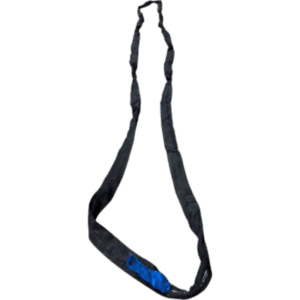 SHINESTAGE SSL-902 – Eslinga Circular para Colgado / Carga Máxima 2 Toneladas / Longitud 3 m (9.8 ft) / Factor de Seguridad 5:1 / Poliéster de Alta Tenacidad / Acabado Negro Mate