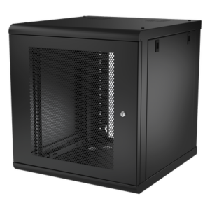 LINKEDPRO SR-1912-GN2P – Gabinete de Pared / 12U / 635 mm (2.08 ft) Profundidad / 100 kg Capacidad / Acero Calibre 18 / ANSI/TIA RS-310-D