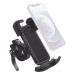 UGREEN 60548 – Soporte para Celular / Manillar de Motocicleta o Bicicleta / Anti Vibración / Rotación 360° / Liberación Rápida / Manillar 0.6'' a 1.75''