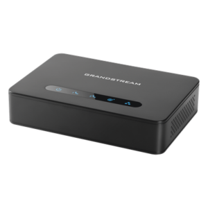 GRANDSTREAM HT-813 – Adaptador de Teléfono Analógico / 1 Puerto FXS / 1 Puerto FXO / HD VoIP / Fax T.38 / Ultra Compacto