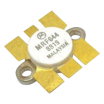 SYSCOM MRF644 – Transistor NPN de Potencia RF / 470 MHz / 6.2 dB Ganancia / 25 W / 16 VCEO / 103 W Disipación