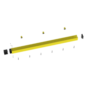 PANDUIT FRHD4KTYL – Kit de Administrador de Cables Vertical / Canaleta 4x4 / Altura 1828.8 mm (6 ft) / ABS Libre de Halógenos / Capacidad 2824 Cables de Fibra