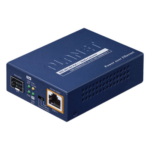 PLANET GUP-805A-60W – Convertidor de Medios PoE++ / 1x RJ45 Gigabit / 1x SFP 100/1000BASE-X / 60W 802.3bt / Cat5e/6 4-Pares