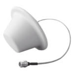 EPCOM CR-OCA0727S-3 – Antena Domo / Omnidireccional / 698-960 MHz y 1710-2700 MHz / 1.5 dBi y 5 dBi / N Hembra / 186 mm x 85 mm / 0.61 ft x 0.28 ft