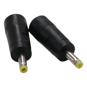 EPCOM POWERLINE AD-DC-5521-4017 – Adaptador DC / Entrada Hembra 5.5 x 2.1 mm / Salida Macho 4.0 x 1.7 mm / Longitud 35-40 mm / Contacto Resorte Tipo Diapasón