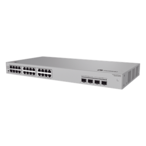 HUAWEI S220S-24P4JX – Switch Administrable Capa 2 / 24 Puertos PoE+ Gigabit / 2 SFP 2.5 Gbps + 2 SFP+ 10 Gbps / PoE Perpetuo 400 W / 98 Gbps / 73 Mpps / 3.71 kg / 442 x 220 x 43.6 mm (17.4 x 8.7 x 1.7 in)