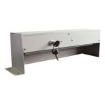 HIKVISION DS-PD1-EB-PF – Botón de Pánico Tipo Pedal / Contacto NO/NC / Construcción Metálica / 333 x 88 x 145 mm / 1 kg / Para Paneles AX Hybrid PRO