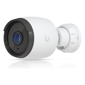 UBIQUITI UVC-G6-BULLET-W – Cámara Bala IP / 4K 8 Megapixel / Sensor 1/1.8 pulgadas / IR 30 m (98.4 ft) / AI Multi-TOPS / Campo de Visión 134.1° / IP66 IK04 / PoE