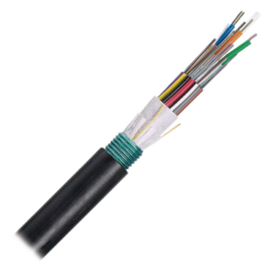 PANDUIT FOWNX06 – Cable de Fibra Óptica / 6 Hilos / Planta Externa Armada / OM3 50/125 / MDPE / Bloqueo de Agua en Seco