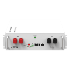 EPEVER LFP100EP51.2V2 – Batería LiFePO4 / 51.2 V / 5.12 kWh / 100 Ah / 6000 Ciclos / Paralelizable 8 Unidades / RS485-CAN-RS232 / 4UR
