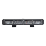 EPCOM INDUSTRIAL SIGNALING XLT2132R – Barra de Luz de Advertencia / 2 Módulos de 6 LED Gen III / 10.8' (274 mm) / Rojo / 10-30 VCC / 180°
