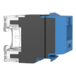 PANDUIT NK6X88MBU – Módulo Jack de Cobre / Categoría 6A / 500 MHz / Terminación 110 / Keystone / RJ45 / Azul