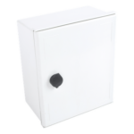 PRECISION PST-2530-14P – Gabinete de Poliéster / IP65 / 250 x 300 x 140 mm / Carga 30 kg / Placa Trasera Incluida / Cerradura con Llave